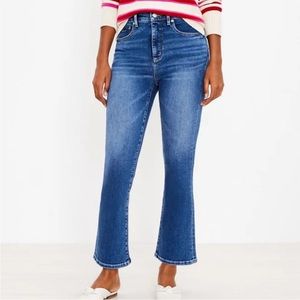 LOFT The Kick Crop Cropped Jeans Size 27 (4)